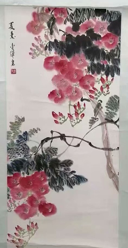 作者：曹烨&nbsp;花鸟&nbsp;￥：协商&nbsp;单击鼠标查看大图！