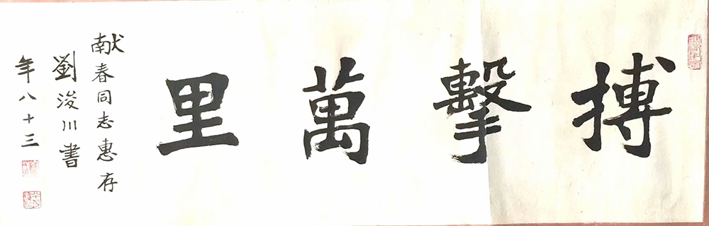 作者：刘浚川&nbsp;搏击万里&nbsp;￥：协商&nbsp;单击鼠标查看大图！