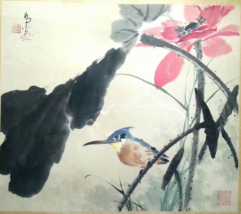 作者：乔木&nbsp;花鸟  《荷》&nbsp;￥：协商&nbsp;单击鼠标查看大图！