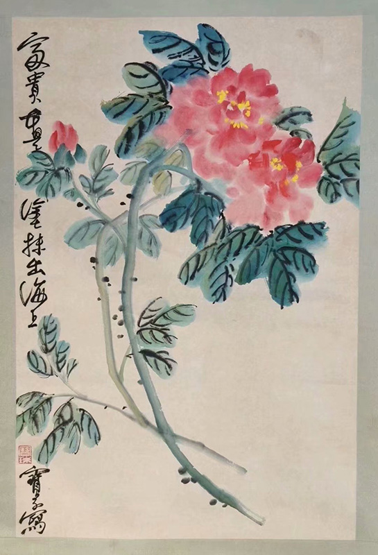 作者：潘宝珠&nbsp;花鸟&nbsp;￥：协商&nbsp;单击鼠标查看大图！