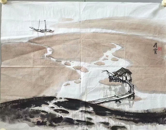 作者：王维宝&nbsp;山水  &nbsp;￥：协商&nbsp;单击鼠标查看大图！