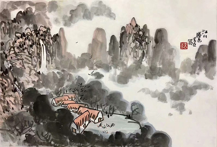 作者：李亚&nbsp;山水  &nbsp;￥：协商&nbsp;单击鼠标查看大图！