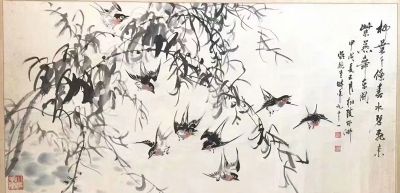 作者：吴野洲&nbsp;花鸟&nbsp;￥：协商&nbsp;单击鼠标查看详细介绍！