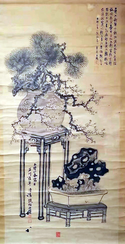 作者：王廷章&nbsp;花鸟&nbsp;￥：协商&nbsp;单击鼠标查看大图！