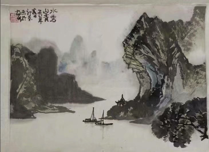 作者：郭荣&nbsp;山水  &nbsp;￥：协商&nbsp;单击鼠标查看大图！