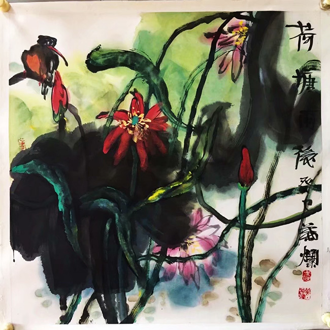 作者：叶烂&nbsp;花鸟  &nbsp;￥：协商&nbsp;单击鼠标查看大图！