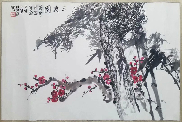 作者：陆琨&nbsp;花鸟&nbsp;￥：协商&nbsp;单击鼠标查看大图！