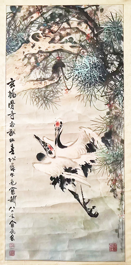 作者：俞飞安&nbsp;花鸟&nbsp;￥：协商&nbsp;单击鼠标查看大图！