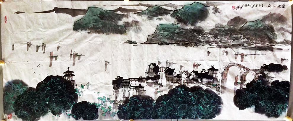 作者：叶维&nbsp;山水  &nbsp;￥：协商&nbsp;单击鼠标查看大图！