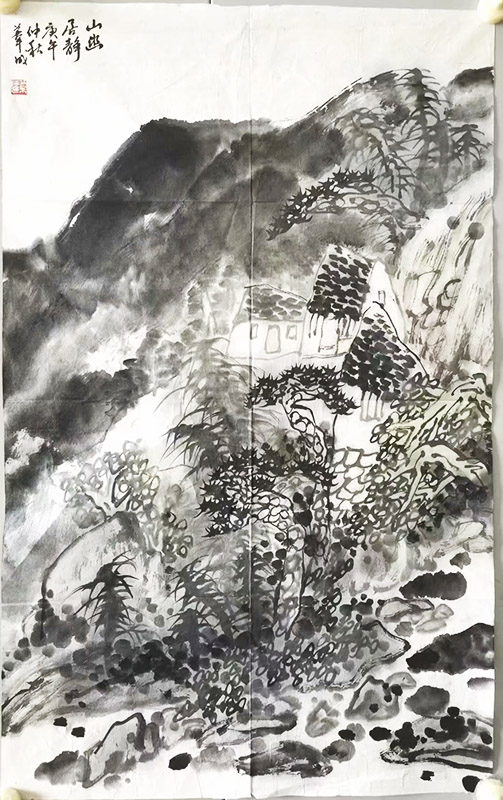 作者：李苇成&nbsp;山水  &nbsp;￥：协商&nbsp;单击鼠标查看大图！