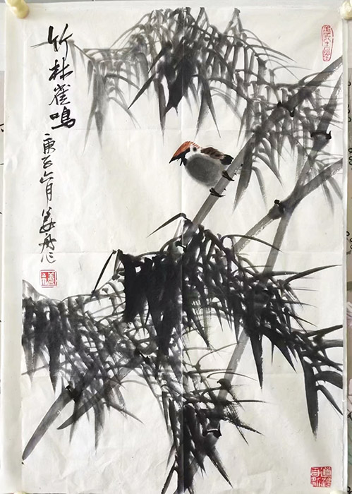 作者：姜舟&nbsp;花鸟&nbsp;￥：协商&nbsp;单击鼠标查看大图！