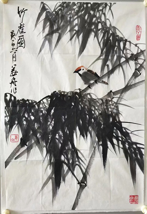 作者：姜舟&nbsp;花鸟&nbsp;￥：协商&nbsp;单击鼠标查看大图！