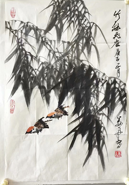 作者：姜舟&nbsp;花鸟&nbsp;￥：协商&nbsp;单击鼠标查看大图！