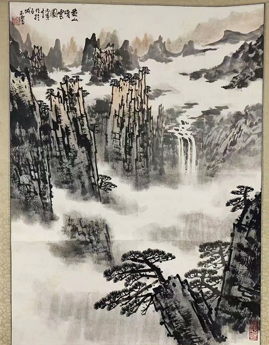 作者：宋玉麟&nbsp;山水  &nbsp;￥：协商&nbsp;单击鼠标查看大图！