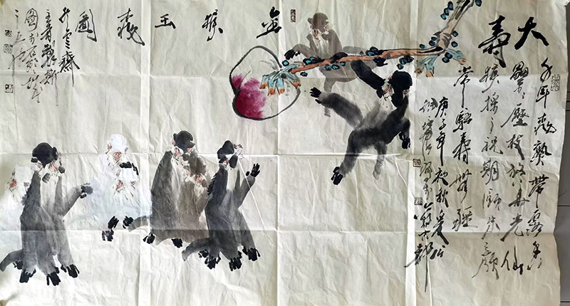 作者：徐培晨&nbsp;花鸟  &nbsp;￥：协商&nbsp;单击鼠标查看大图！