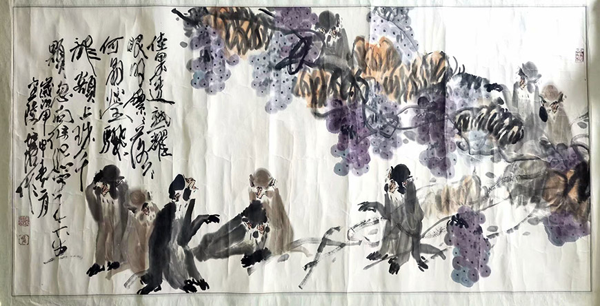 作者：徐培晨&nbsp;花鸟&nbsp;￥：协商&nbsp;单击鼠标查看大图！