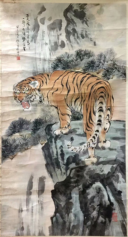 作者：郑福生&nbsp;花鸟&nbsp;￥：协商&nbsp;单击鼠标查看大图！