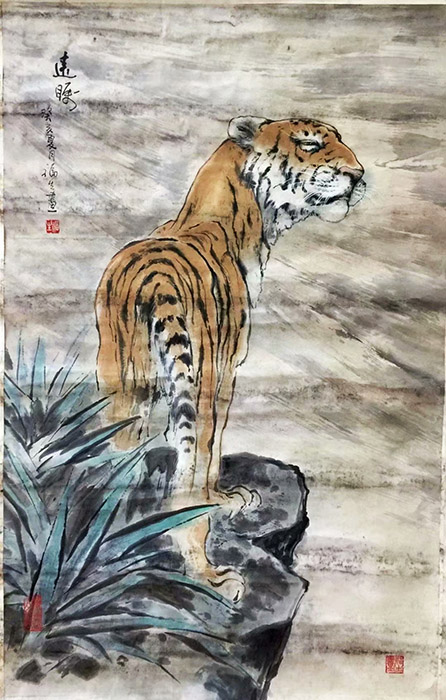 作者：郑福生&nbsp;花鸟&nbsp;￥：协商&nbsp;单击鼠标查看大图！