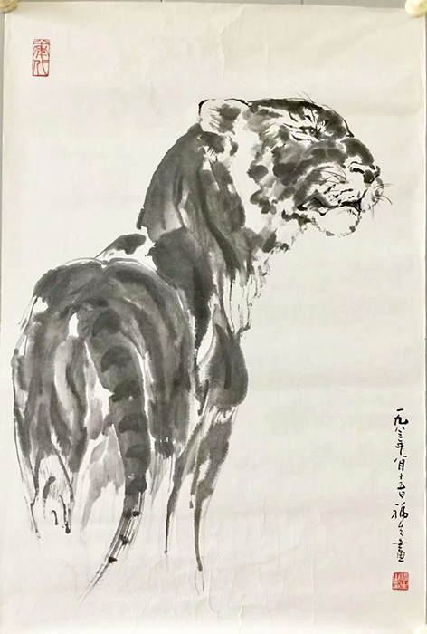 作者：郑福生&nbsp;花鸟&nbsp;￥：协商&nbsp;单击鼠标查看大图！