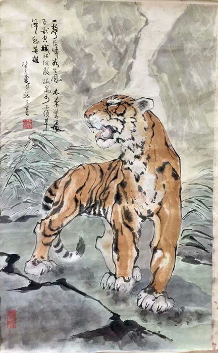 作者：郑福生&nbsp;花鸟&nbsp;￥：协商&nbsp;单击鼠标查看大图！