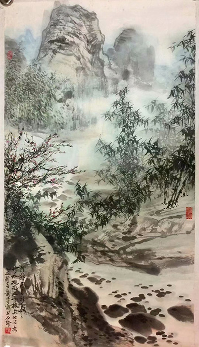 作者：萧平&nbsp;山水  &nbsp;￥：协商&nbsp;单击鼠标查看大图！