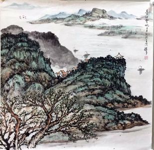 作者：张尔宾&nbsp;山水  &nbsp;￥：协商&nbsp;单击鼠标查看详细介绍！