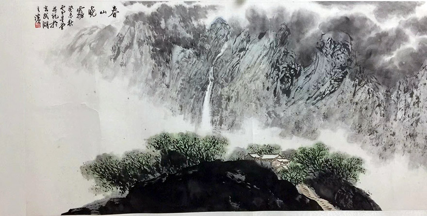 作者：卢星堂&nbsp;山水  &nbsp;￥：协商&nbsp;单击鼠标查看大图！