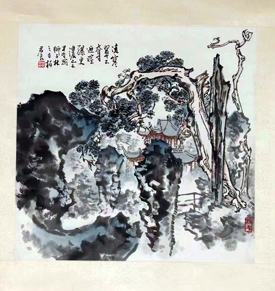 作者：孙君良&nbsp;山水  &nbsp;￥：协商&nbsp;单击鼠标查看大图！