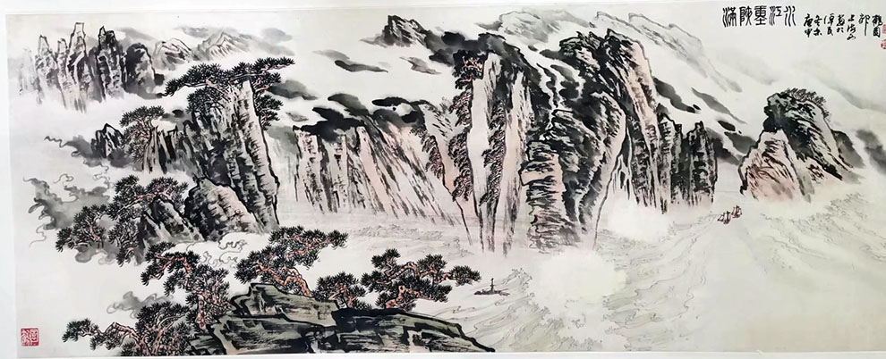 作者：徐悼民&nbsp;山水  &nbsp;￥：协商&nbsp;单击鼠标查看大图！