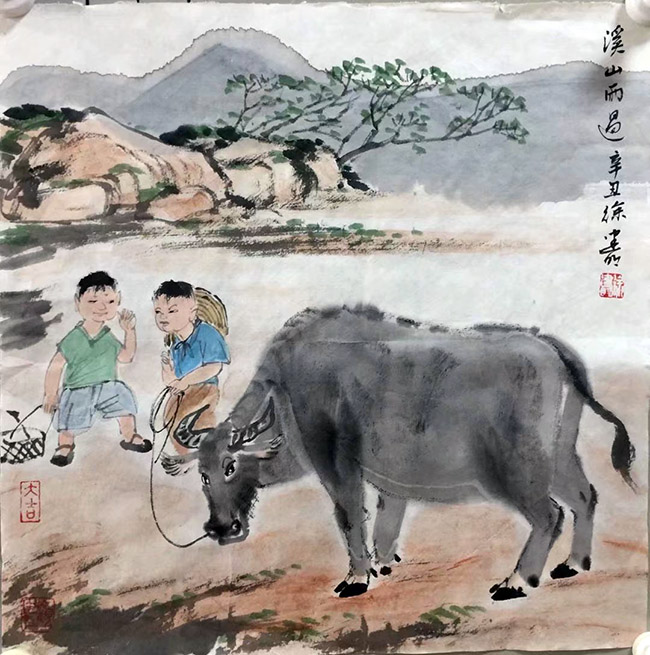 作者：徐建明&nbsp;山水  &nbsp;￥：协商&nbsp;单击鼠标查看大图！