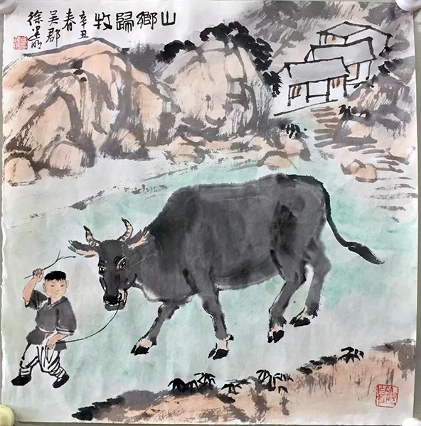 作者：徐建明&nbsp;山水  &nbsp;￥：协商&nbsp;单击鼠标查看大图！