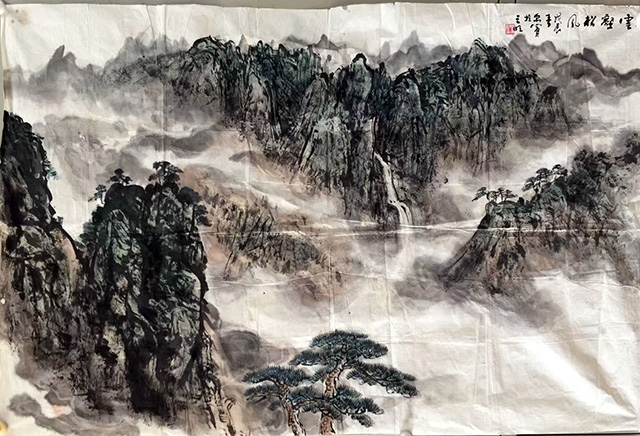 作者：张尔宾&nbsp;山水&nbsp;￥：协商&nbsp;单击鼠标查看大图！