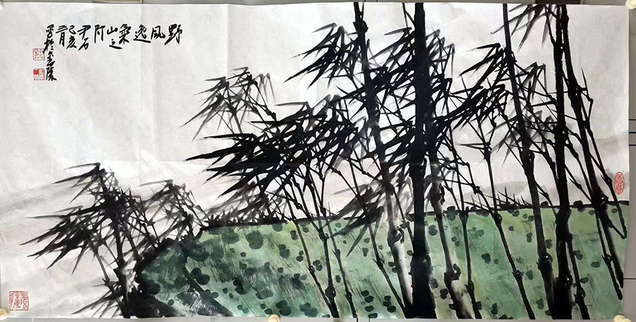 作者：尹石&nbsp;花鸟&nbsp;￥：协商&nbsp;单击鼠标查看大图！