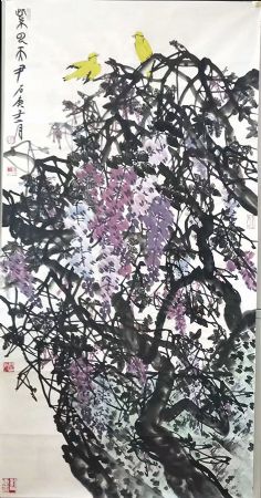 作者：尹石&nbsp;花鸟&nbsp;￥：协商&nbsp;单击鼠标查看详细介绍！