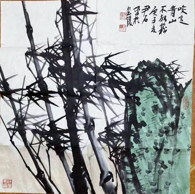 作者：尹石&nbsp;花鸟&nbsp;￥：协商&nbsp;单击鼠标查看大图！