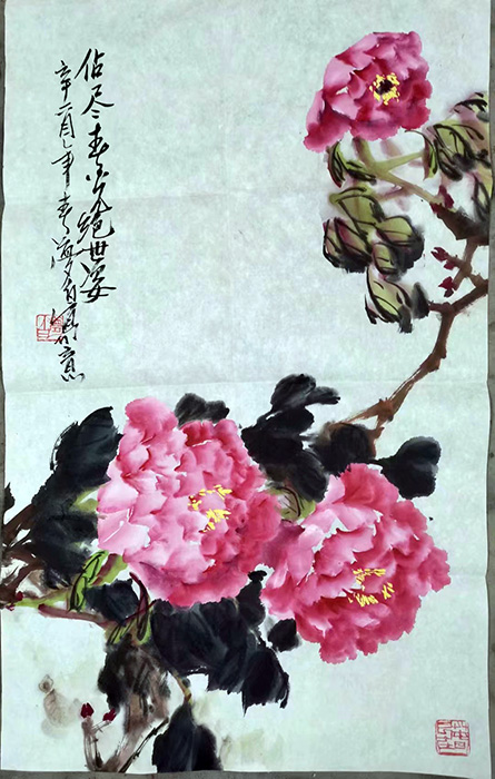 作者：冯梦白&nbsp;花鸟&nbsp;￥：协商&nbsp;单击鼠标查看大图！