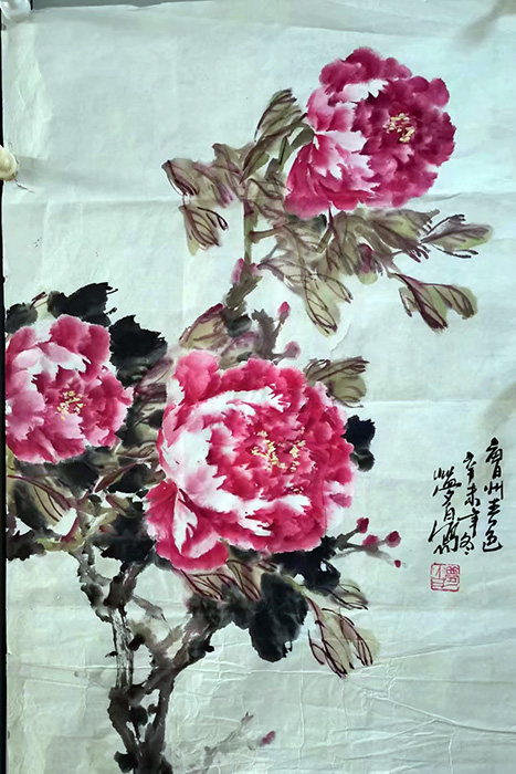 作者：冯梦白&nbsp;花鸟  &nbsp;￥：协商&nbsp;单击鼠标查看大图！