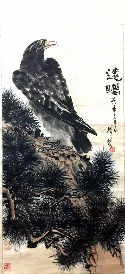 作者：朱知崎&nbsp;花鸟&nbsp;￥：协商&nbsp;单击鼠标查看大图！