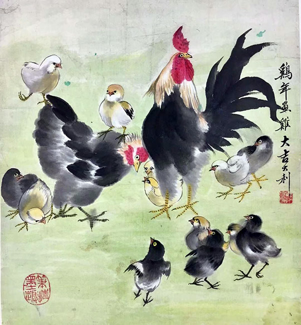 作者：杜家瑞&nbsp;花鸟&nbsp;￥：协商&nbsp;单击鼠标查看大图！