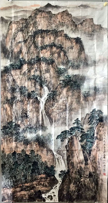 作者：赵元年&nbsp;山水&nbsp;￥：协商&nbsp;单击鼠标查看大图！