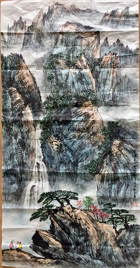 作者：赵元年&nbsp;山水  &nbsp;￥：谢谢&nbsp;单击鼠标查看大图！