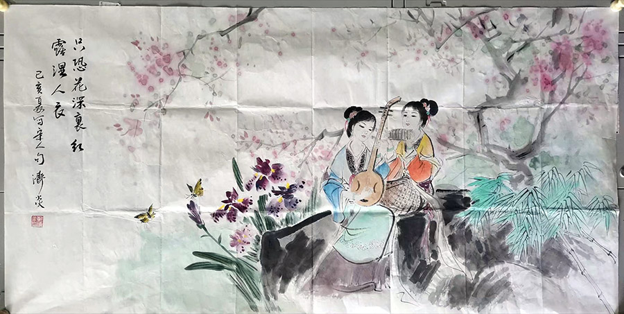 作者：郑济炎&nbsp;人物&nbsp;￥：协商&nbsp;单击鼠标查看大图！