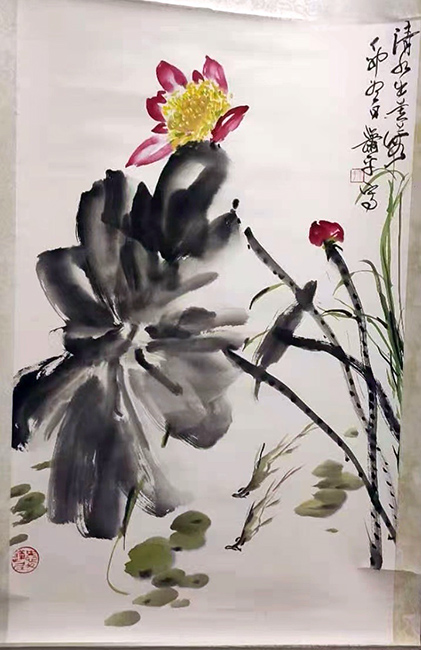 作者：萧平&nbsp;花鸟&nbsp;￥：协商&nbsp;单击鼠标查看大图！