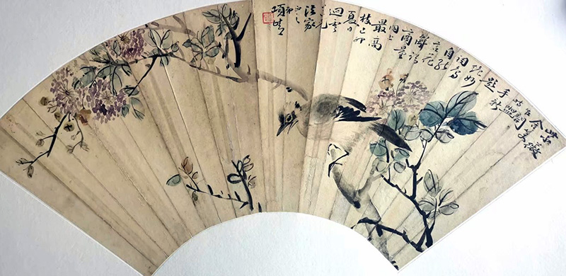 作者：项介石&nbsp;花鸟&nbsp;￥：协商&nbsp;单击鼠标查看大图！