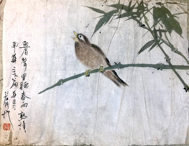 作者：詹仁左&nbsp;花鸟&nbsp;￥：协商&nbsp;单击鼠标查看大图！