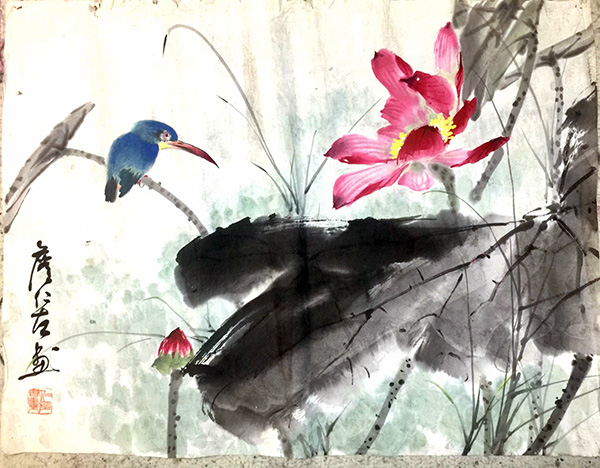 作者：詹仁左&nbsp;花鸟&nbsp;￥：协商&nbsp;单击鼠标查看大图！