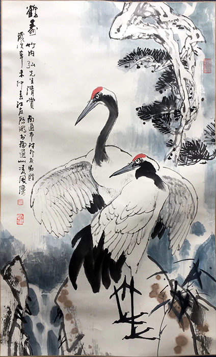 作者：沈启鹏&nbsp;花鸟&nbsp;￥：协商&nbsp;单击鼠标查看大图！