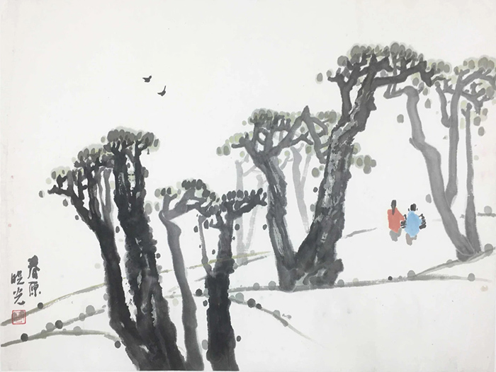 作者：周晓光&nbsp;山水  &nbsp;￥：协商&nbsp;单击鼠标查看大图！