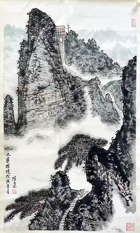 作者：陈达&nbsp;山水  &nbsp;￥：协商&nbsp;单击鼠标查看大图！