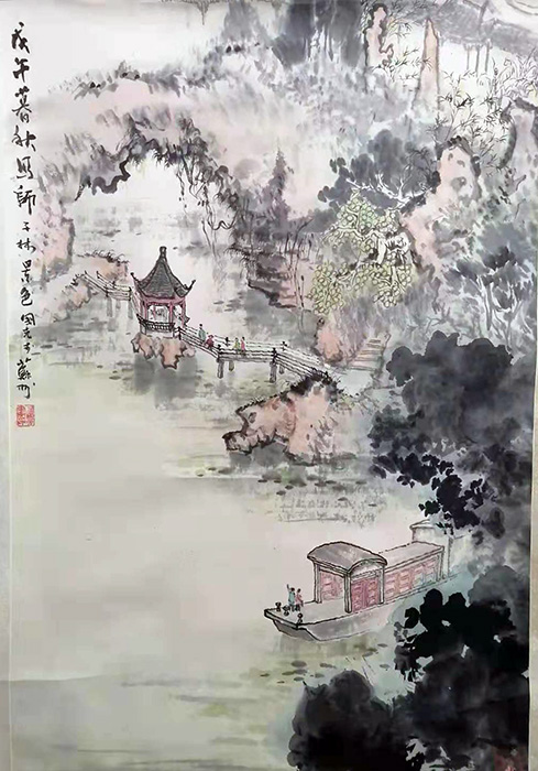 作者：潘国光&nbsp;山水  &nbsp;￥：协商&nbsp;单击鼠标查看大图！